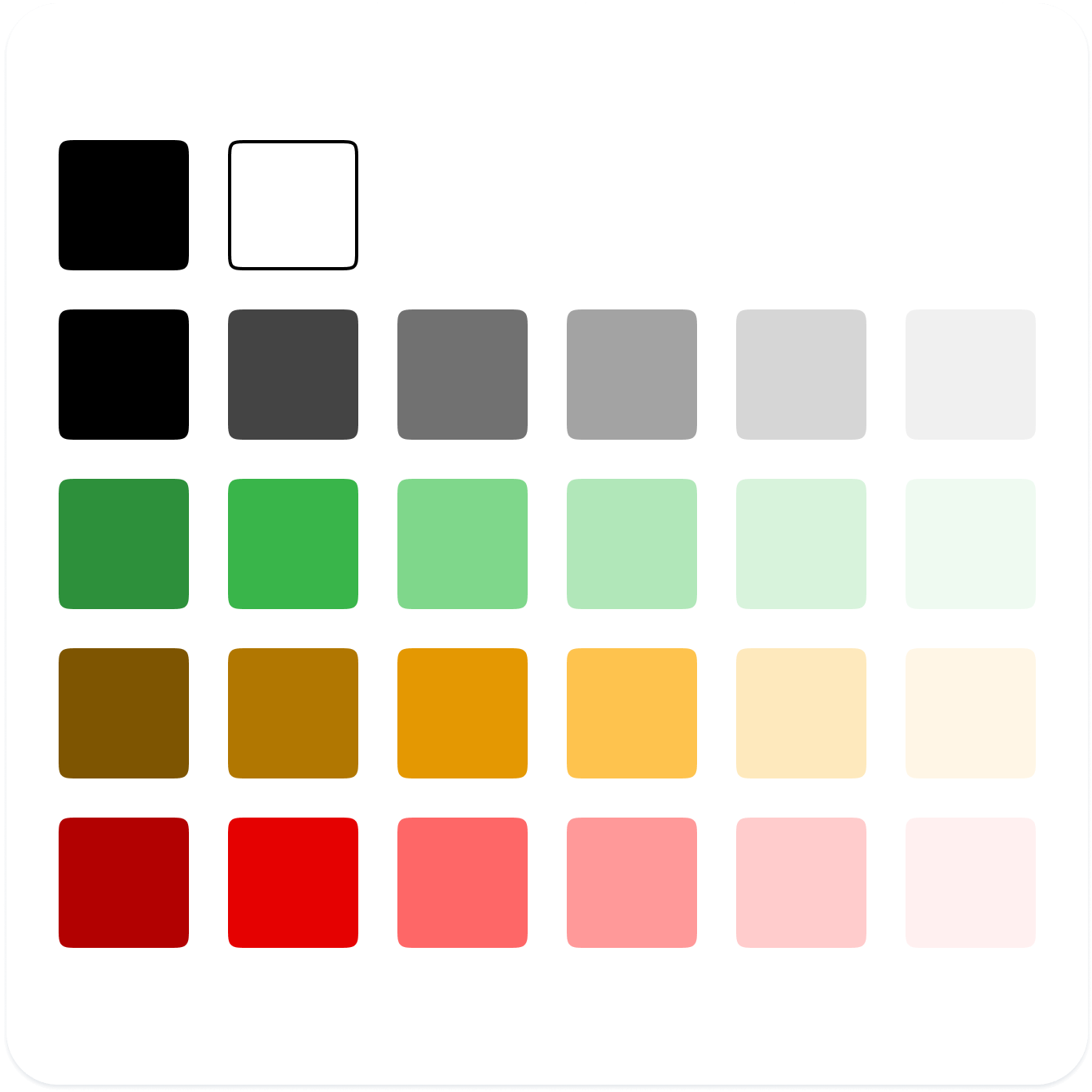 Color scale